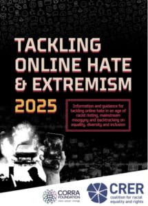 Cover of the Tackling Online Hate and Extremism resource